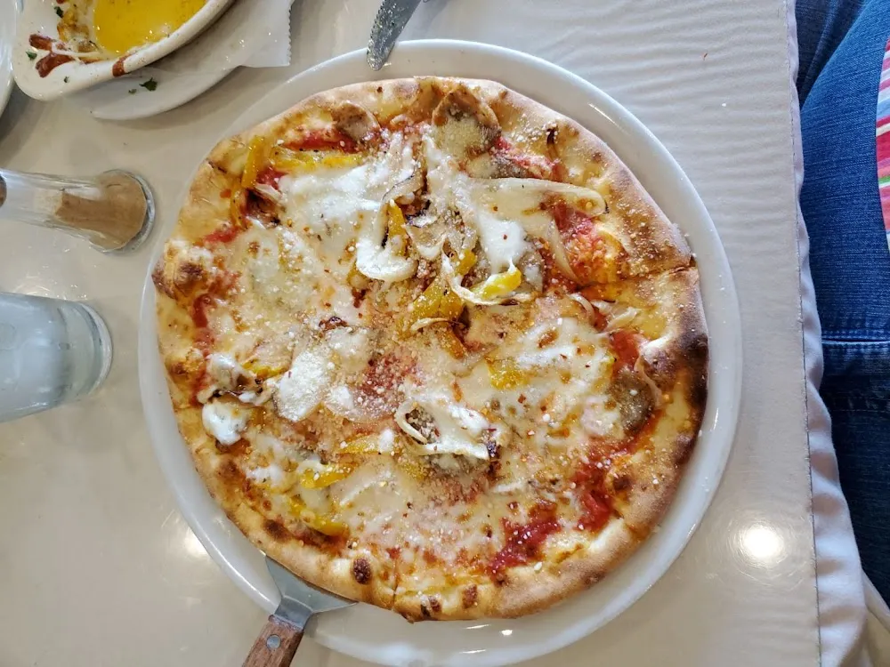 Sausage and Pepper Pizza